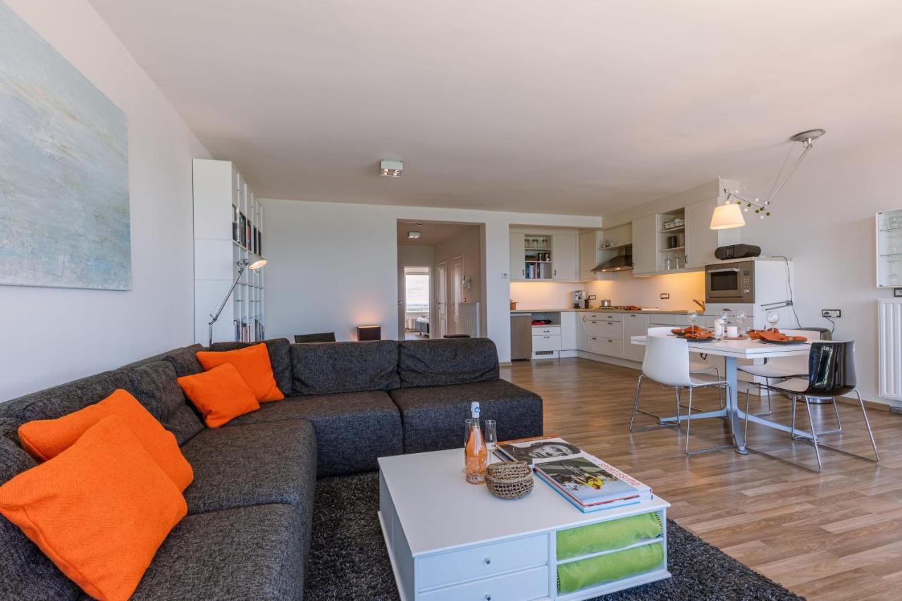 Excellent Southern Furnished Apartment With Beautiful Sea View Nieuwpoort Exterior photo