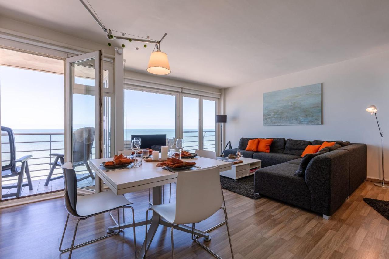 Excellent Southern Furnished Apartment With Beautiful Sea View Nieuwpoort Exterior photo